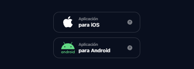 Apps para iOS y Android Apps para iOS y Android