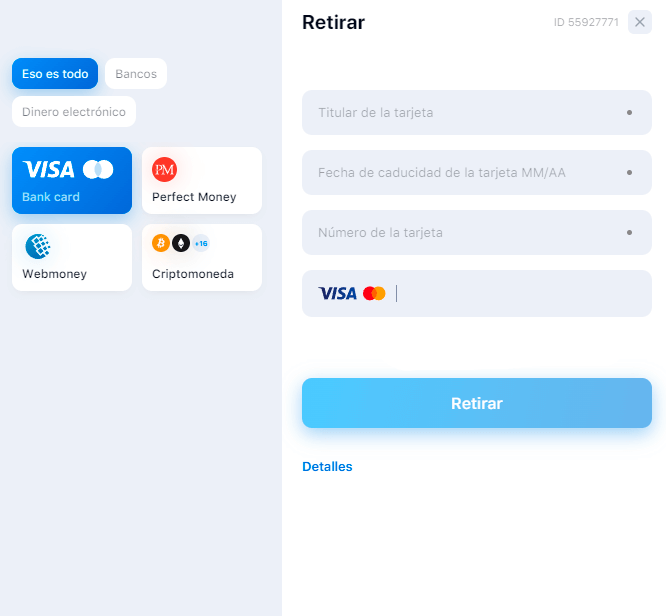 Retirar de 1Win casino Retirar de 1Win casino